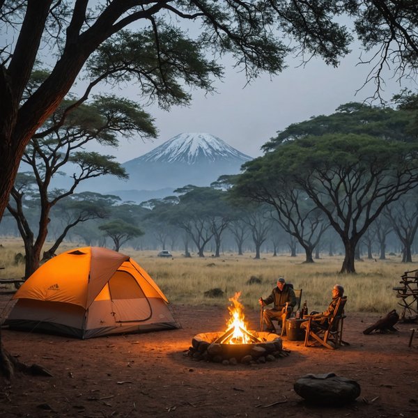 Quels sont les meilleurs conseils pour camper en région de savane en hiver?